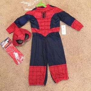 Toddler Boy Spiderman Costume